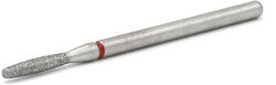 Global Fashion Bit/capat de freza, diamant, flacara, rosu, 244-021R