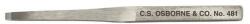 C.S. Osborne & Co. Dalta perforare cusaturi piele 481 C. S. Osborne (Dimensiune: 1.5mm) (481 1/8) Dalta