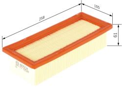Bosch Filtru aer BOSCH 1 457 433 256 (1 457 433 256) - automobilus