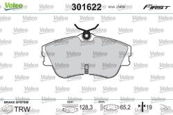 VALEO Set placute frana VALEO 301622 (301622)