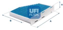 UFI Filtru, aer habitaclu UFI ARGENTIUM 34.376. 00 (34.376.00)