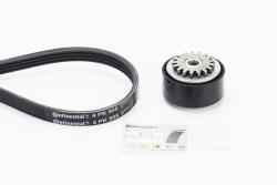 Continental Ctam Set curea transmisie cu caneluri CONTINENTAL CTAM 4PK905K1 (4PK905K1) - automobilus