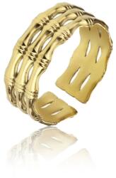 Marc Malone Inel deschis placat cu aur Raelynn Gold Ring MCR23008G