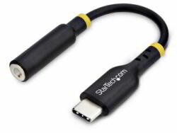 StarTech - 12, 7 cm-es USB-C - 3, 5 mm-es TRRS fejhallgató/headset jack audio adapter - USBCAUDIO2 (USBCAUDIO2)