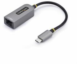 StarTech - 2.5GbE USB C Ethernet adapter, USB-C - Lan-RJ45 hálózati adapter, NBASE-T USB 3.1 Type-C 2.5 többsebességes hálózati kártya - C22G-USB-ETHERNET (C22G-USB-ETHERNET)