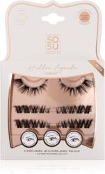 SOSU Cosmetics Hidden Agenda Lash Kit gene false Ibiza 1 buc