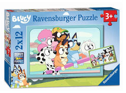 Ravensburger Puzzle 2x12 db - Bluey (05693)