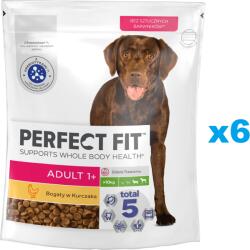 Perfect Fit Adult 1+ cu pui 6x825g hrana caine rasa mare