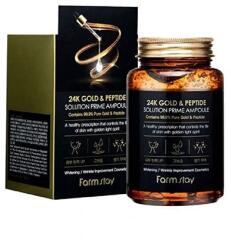 Million Pauline Tápláló krém arannyal 24K és peptidekkel, Million Pauline, Farm Story Ampoule, 250 ml (VES2405)