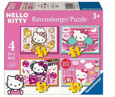 Ravensburger Puzzle 4in1 - Hello Kitty (12004158)