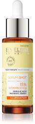 Eveline Cosmetics Serum Shot 15% Vitamin C+Cg ser antirid iluminator cu vitamina C 30 ml