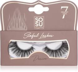 SOSU Cosmetics 7 Deadly Sins Lashes gene false Desire 1 buc