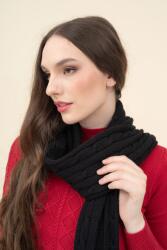 BUDMIL Kötött sál Női fekete 20070084-002242-0000