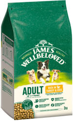 James Wellbeloved 2kg James Wellbeloved Adult Dog Hypoallergenic pulyka & rizs száraz kutyatáp