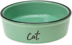 Karlie Karlie kerámia etetőtál macskáknak, zöld 200ml Ø12cm