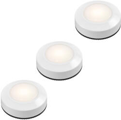 OSRAM Éjszakai LED lámpa, 3 darabos - Ledvance Dot It, 3000 K, 40 lm, 4, 5 V (4058075844162)