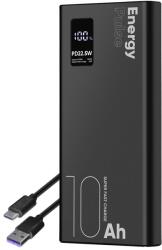 OBAL:ME EnergyPulse Powerbank 10000mAh 22.5W Fekete