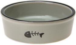 Karlie Karlie kerámia macskatál, szürke 200ml Ø12cm