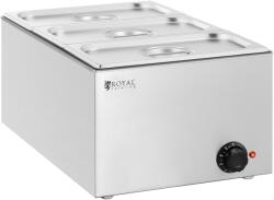 Royal Catering Bain marie - 640 W - 3 x GN 1/3 - Royal Catering (RCBM_GN1/3_1)