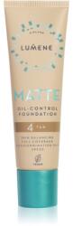 Lumene Matte Oil-Control mattító alapozó SPF 20 árnyalat 4 Warm Honey / Tan 30 ml