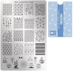 Moyra Körömnyomda lemez NO. 71. Frozen