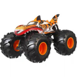 Mattel Hot Wheels Monster Trucks Oversized 1: 24 Tiger Shark fém játékautó (JDR02) - jatekbirodalom