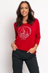 BUDMIL Póló Női XS piros 20331130-004231-0199