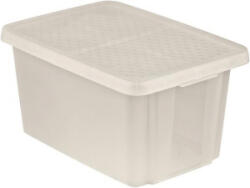 Keter Essentials tárolódoboz tetővel 45l áttetsző (225405) (225405)