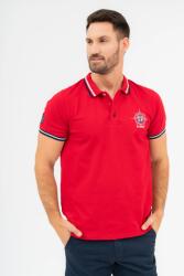 BUDMIL Galléros póló Férfi S piros 20730251-002241-0299