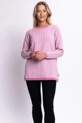 BUDMIL Kötött pulóver Női XXL rózsaszín-fehér