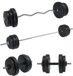 Juskys 3in1 súlyzókészlet - 60kg (24387)