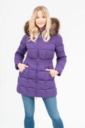 BUDMIL Téli kabát Női S s. lila
