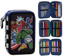 Cerda Penar cu rechizite Cerda The Avengers - 3 fermoare (2700001650) Penar