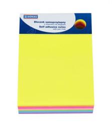 DONAU Bloc de notițe autocolante, 101x76 mm, 7x40 foi, DONAU, culori mixte 7581001PL-99 (7581001PL-99)