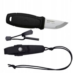 Morakniv Eldris fekete kés Neck Knife rozsdamentes acél tok (NZ-ELN-SS-01)