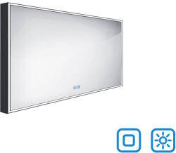 Roltechnik NIMCO 120x70 cm LED tükör érintésérzékelővel, matt fekete ZPC 13006V-90 (ZPC 13006V-90)