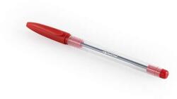 Spoko Golyóstoll eldobható kupakos spoko, írásszín piros (S011503150) - pepita