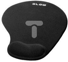 BLOW 4528# Csuklótámaszos Egérpad - Fekete (5900804081821) (5900804081821)
