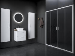 RAVAK Blix II NBLDP4 150 zuhanyajtó matt fehér+transparent (0YMP0E00Z1) - ravakdepo