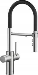 BLANCO Catris-s Flexo Filter Pvd Acél csaptelep 526706 (4020684750851)