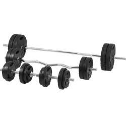 Gorilla Sports Súlyzó szett csillagzárral 100 kg (100257-00007-0048) - kokiskashop