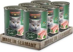 Leonardo kacsahúsban gazdag konzerves macskaeledel (6 x 400 g) 2.4kg