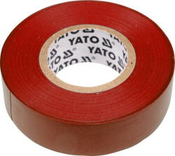 Yato Banda izolatoare electrica, PVC, 19x20x0.13 mm, Rosu (YT-8166) - pcone