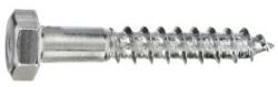 MoftX Din 571 - Surub Cu Cap Hexagonal, Zincat - 6, 100 (FKT14160)