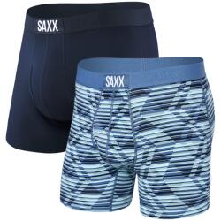 Saxx Ultra Super Soft Boxer BF 2Pk boxeralsó L / kék