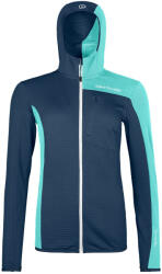 ORTOVOX Fleece Light Grid Hooded Jkt W női funkcionális pulóver M / kék