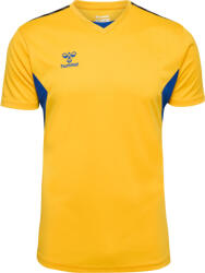 HUMMEL Póló Hmlauthentic Multisport Férfi Lélegző Gyorsan száradó anyag Hummel 3XL kék|narancssárga|sárga