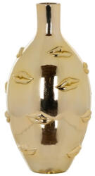 Richmond Interiors Richmond Kisses L Gyanta Váza Arany Csókos Mintával (KHM--VA-0172)