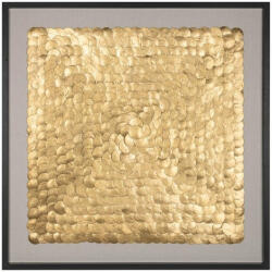 Richmond Interiors Richmond May Arany Textúrált Fali Dekoráció (KHM--WA-0008)