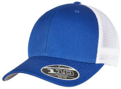 FLEXFIT Két tónusú pamut hálós Trucker sapka kék